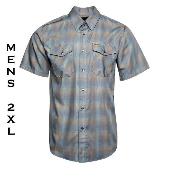 DIXXON FLANNEL - GENERATIONS Bamboo Shirt SS - Men's 2XL - Picture 1 of 10